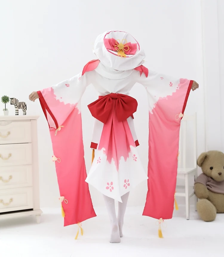 Женский карнавальный костюм Onmyoji из японского мультфильма кимоно Banshee Vantage
