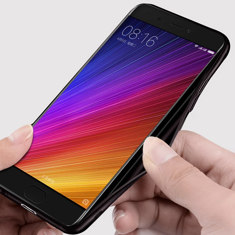 Чехол для Xiaomi Mi 5s противоударная задняя крышка тканевые облегающие защитные