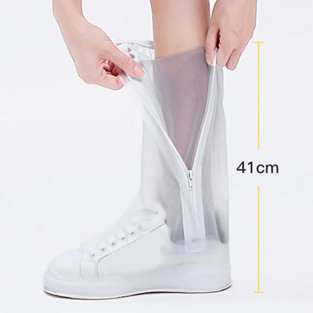 Водонепроницаемые непромокаемые сапоги Нескользящие на молнии обувь для мужчин