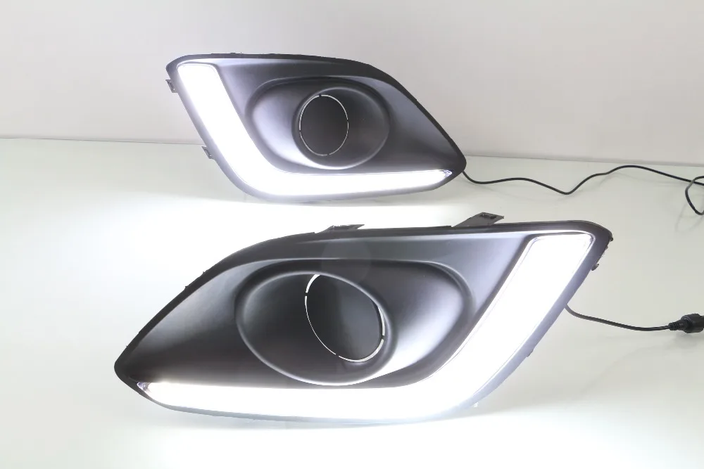 

Osmrk led drl daytime running light for Suzuki Swift 2013 2014 2015 2016, led bar style top quality, dim control