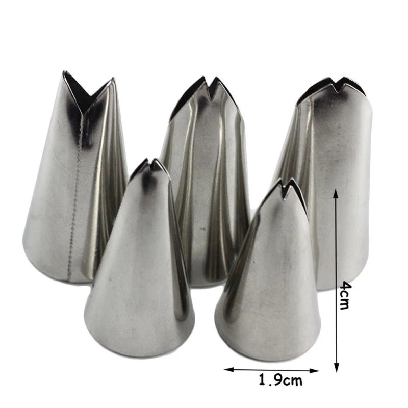 5 шт. кондитерские насадки для крема из нержавеющей стали | Дом и сад