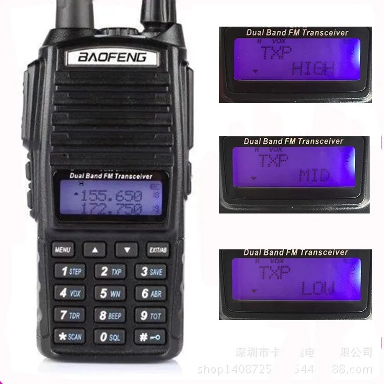 Высокое качество BaoFeng UV-82, портативная рация, рация, двойная ручка, радио, сестра Baofeng, UV-5r+ наушники, baofeng UV 82