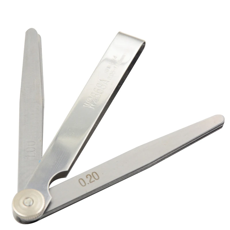 

Approx. 10cm/4" Length Measurement Layout Tool Metric Feeler Gauge Gap Filler Thickness