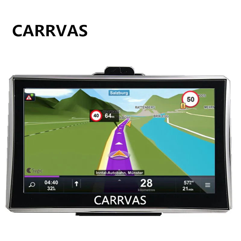 Новинка 7 дюймовый HD Автомобильный gps навигации 800 МГц FM/8G/DDR3 256 м Новый Карты для