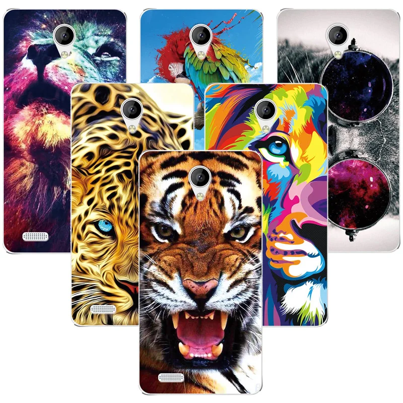 For BQ BQS-5515 Wide Case 5.5&quot Mobile Phone Back Cover Bag Fearsome Animal BQS 5515 BQ5515 BQS5515 |