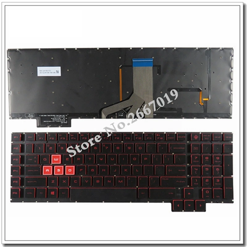 Английский новый для HP 17 AN000 031TX 016NG 053NR 000 013TX 014TX США клавиатура ноутбука с