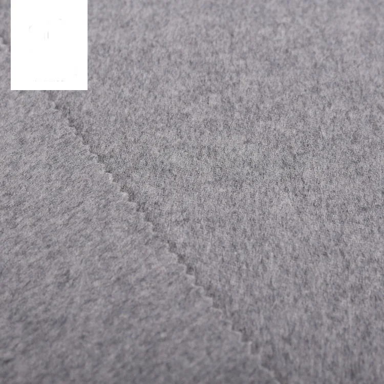 Двусторонний кашемир, шерсть, ткань 10% кашемир fabrics-820gsm