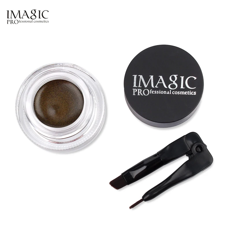 

IMAGIC 1pcs Eyeliner Gel Waterproof Eyeliner Gel Makeup Eye Liner With Brush Long-lasting Eye Liner Kit Cosmetic
