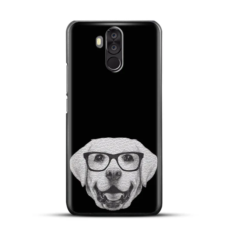 Patterned Cases Oukitel K6 Case Hard Plastic For Fundas Moblie phone 6.0&quot Covers Black Back Cover |