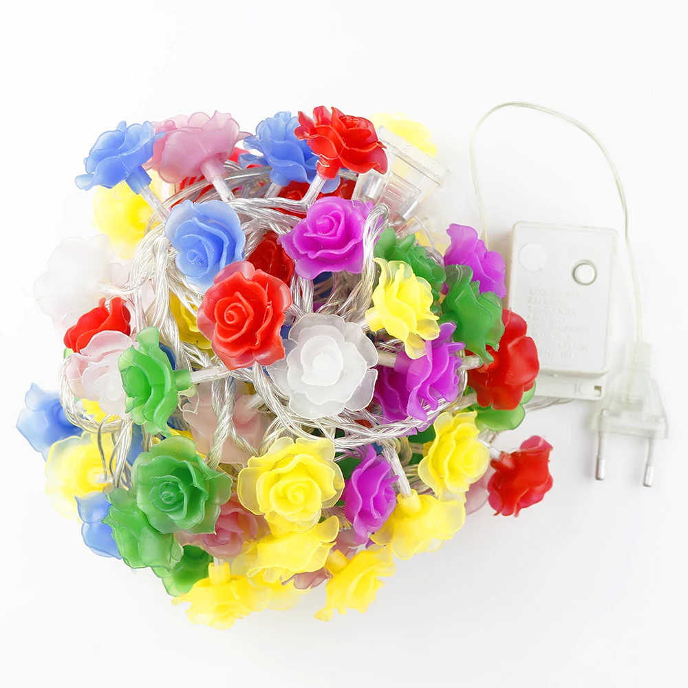 Светодиодная Водонепроницаемая гирлянда 10 метров 100 светодиодов 220 В | Лампы и