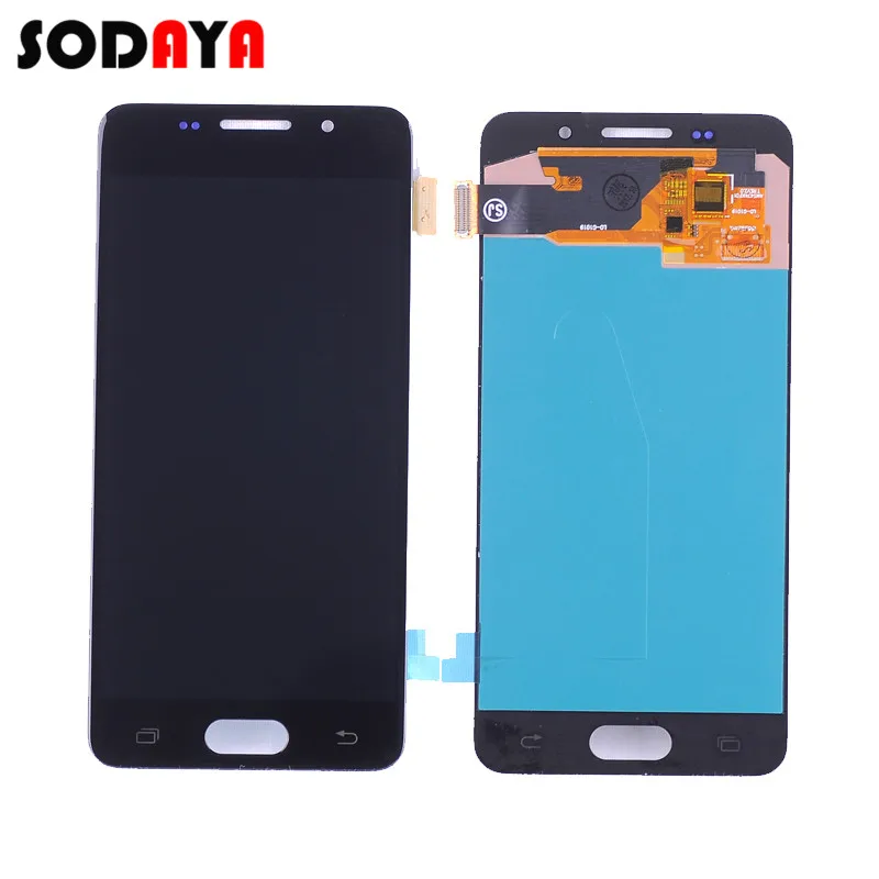 TFT для SAMSUNG GALAXY A3 2016 A3100 A310F SM-A310F ЖК-экран с кодирующий преобразователь сенсорного