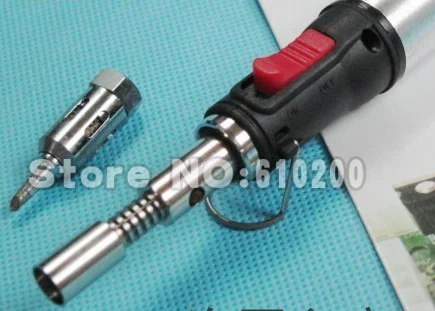 Бесплатная доставка 2 в 1 ручка для паяльника стандартный (серебристый) Газовый