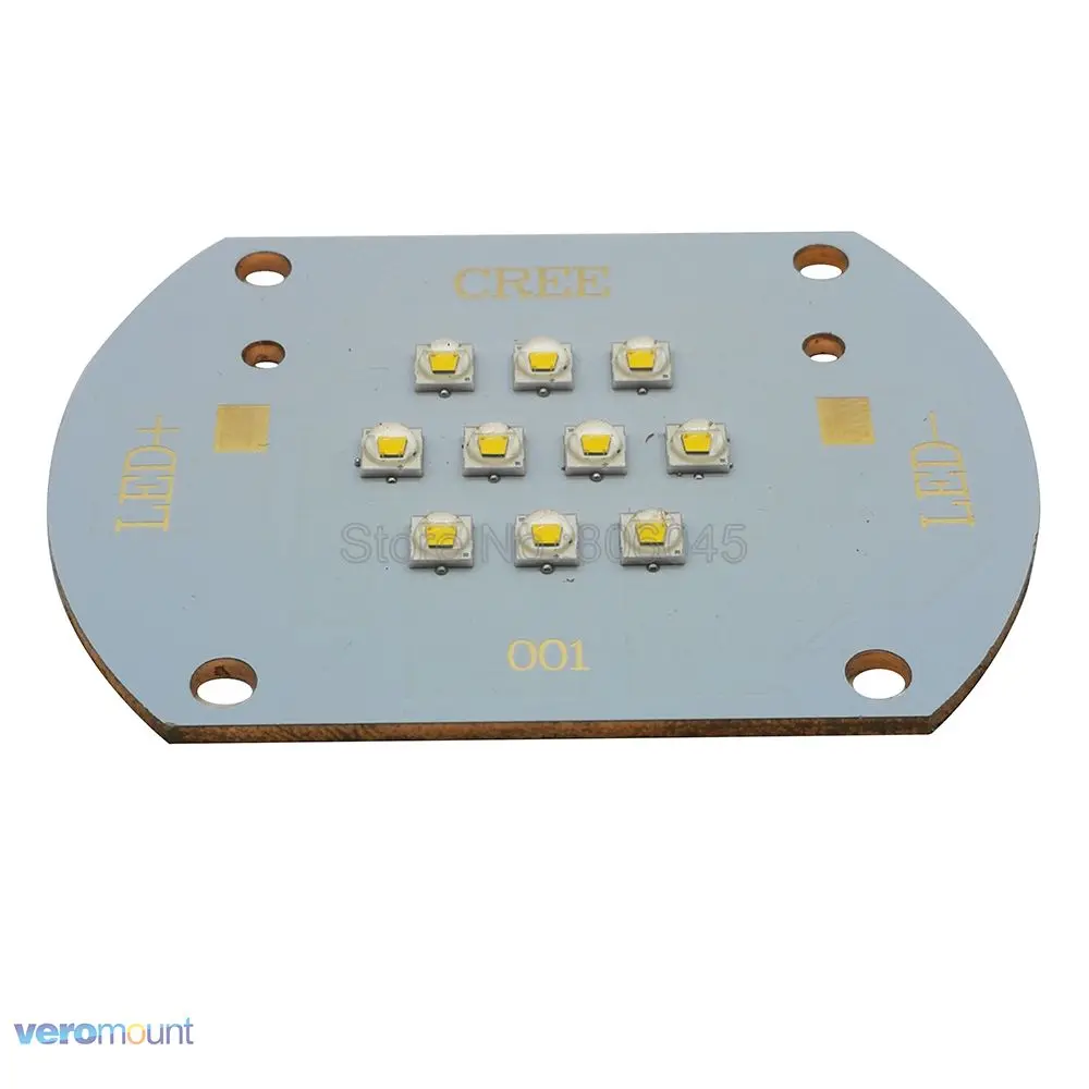 30 Вт Cree XLamp XP-E2 XPE2 10 светодиодов теплый белый 3000 К DC30-36V 1000мА многокристальный