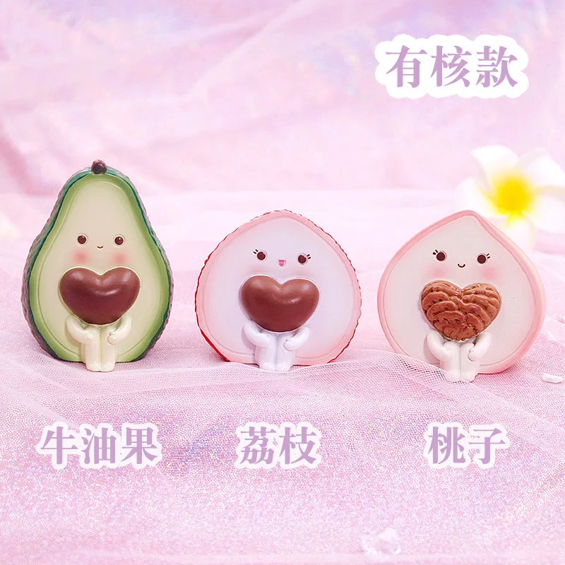 Creative Jelly Color Pineapple Ornaments Resin Kids Gift Piggy Bank Fruit Cute Girls Present Home Decoration Accessories | Дом и сад