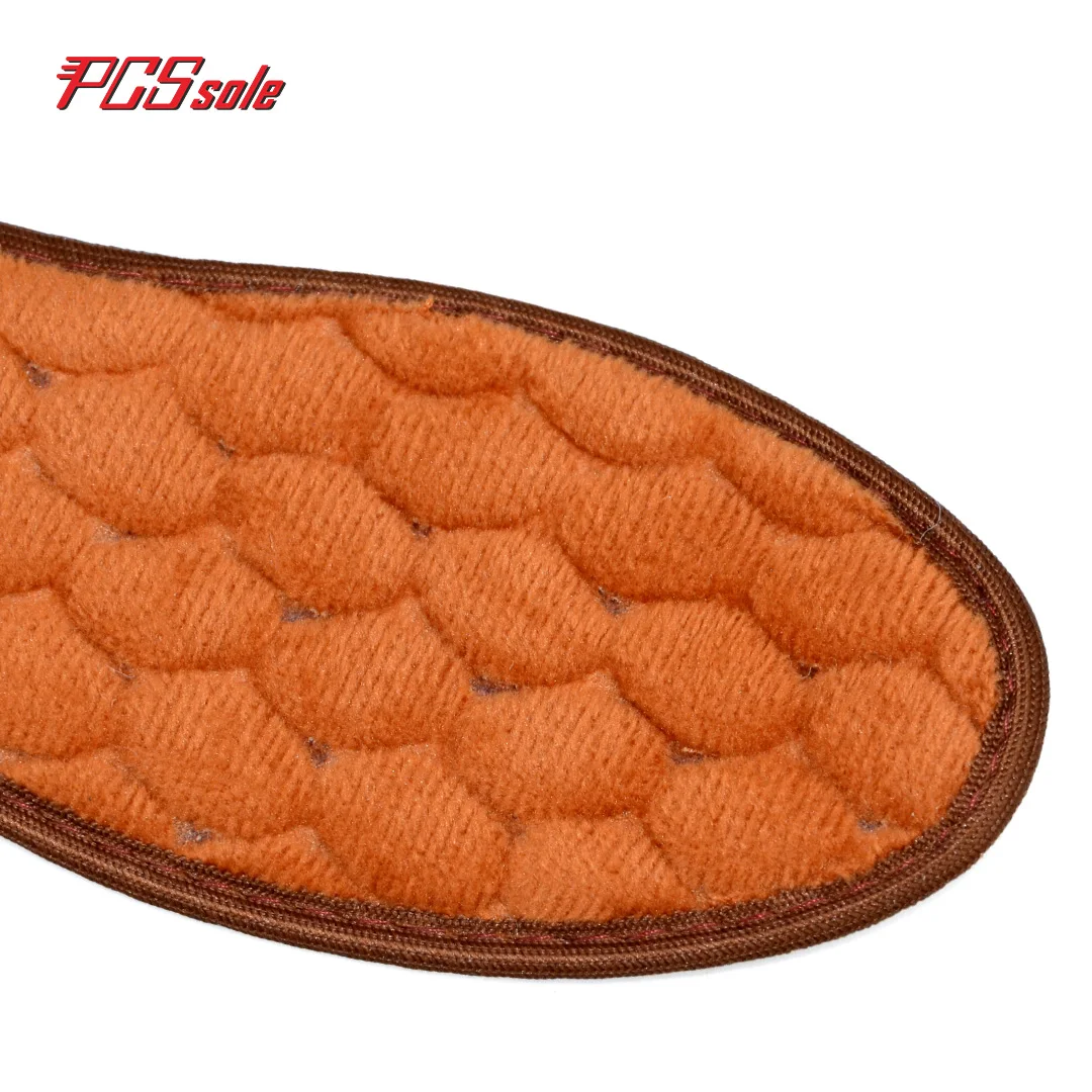 Теплая стелька из PCSSOLE шерсти; толстые зимние стельки для холодной погоды; унисекс; мягкая плюшевая подкладка; теплая стелька; подходит для зимних сапог