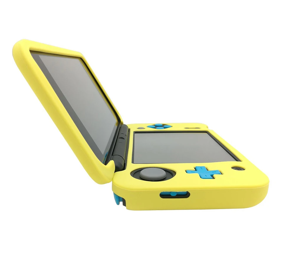 Силиконовый чехол-ручка для kingd New 2DS LL/XL пылезащитный Противоскользящий защитный силиконовый чехол с защитой от царапин аксессуары для игр