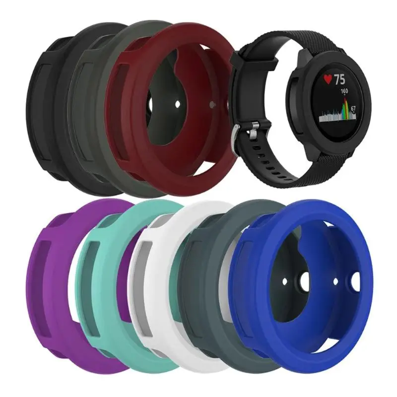 Silicon Rubber Sleeve Cover Protective Case for Garmin Vivoactive 3 Watch Cases Vivoactive3 Shell Pouch | Электроника