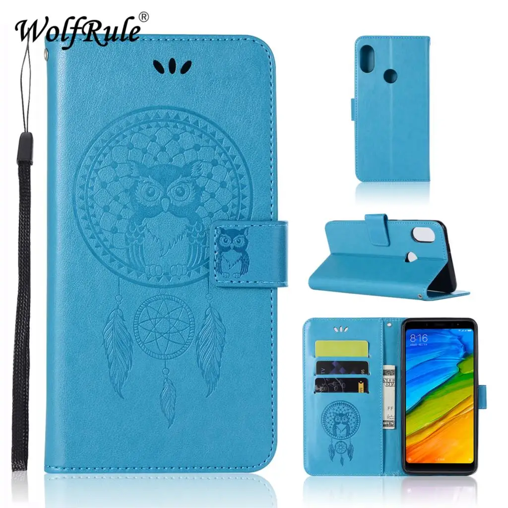 

WolfRule For Cover Xiaomi Redmi Note 5 Case Flip Leather Case for Xiaomi Redmi Note 5 Cover Case For Xiaomi Redmi Note 5 Case