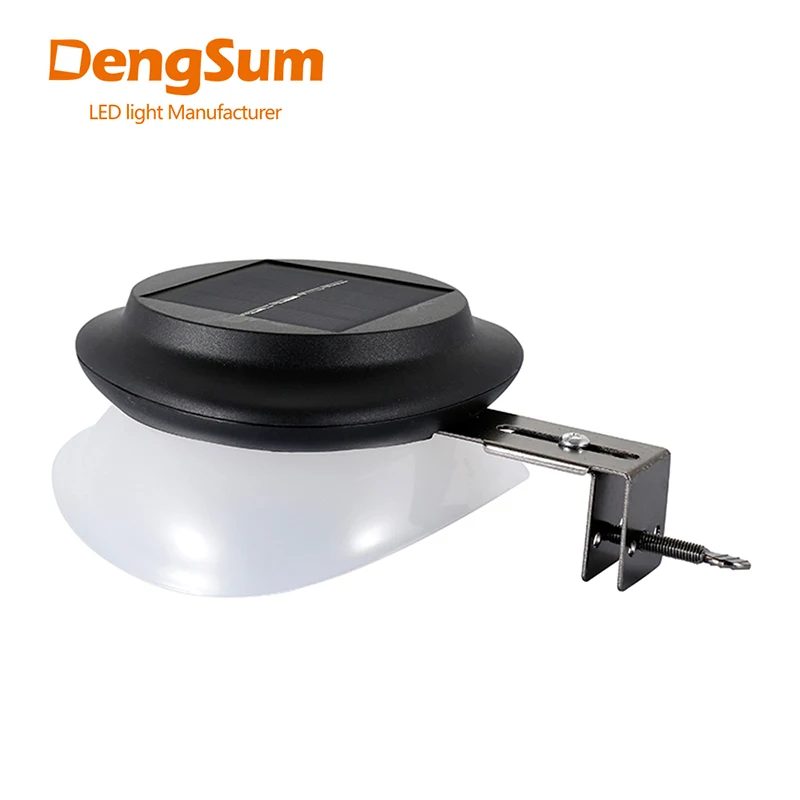 [DENGSUM] 9 LED UFO Solar Street Lights Home Outdoor Lighting Garden Fence Bar Lights LED Garden Lights