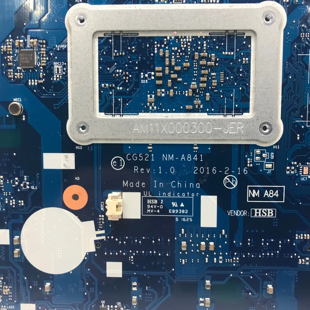 KEFU 110-15ACL оригинальная материнская плата для Lenovo 110-15acl ноутбук ПК DDR3 CG521 nm-a841 A6-7310 100%