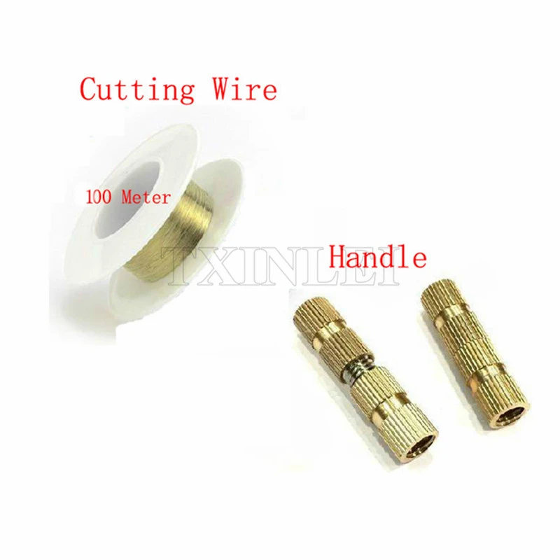 OEM 100 м Золотой Молибден Резка Провода с линии разреза ручка сепаратор для iphone Samsung