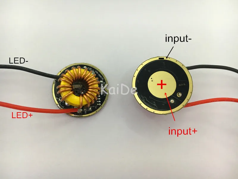 Драйвер cree XHP70 6 в 5 режимов диаметр 26 мм внешний свет В 4 а постоянный ток