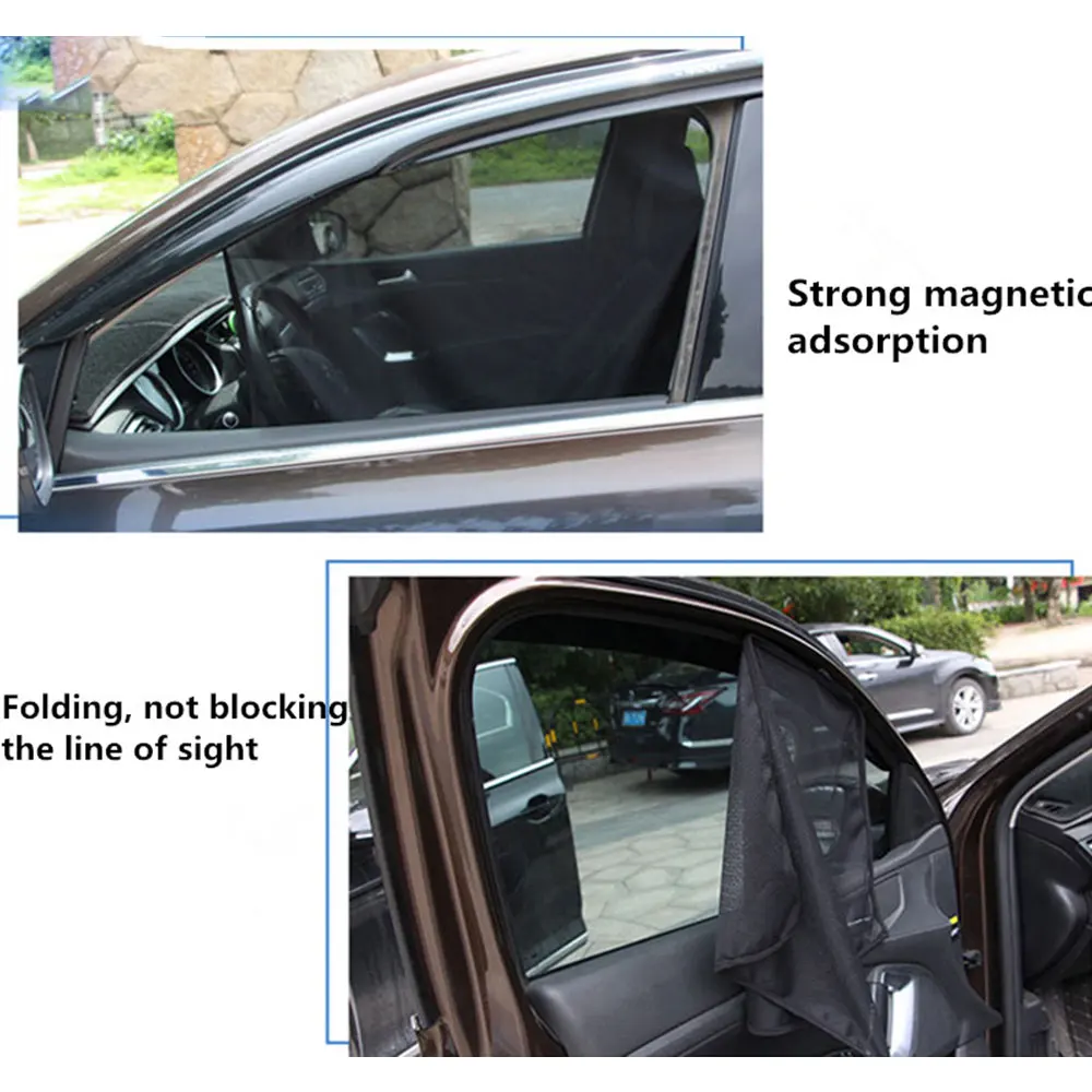 Vehemo Magnet Windshield Sunshade Car SunShade Vehicle Window Covers for Water Droplets Auto Sun Visor Portable |