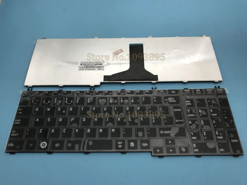 Новый португальская клавиатура для Toshiba Satellite C650 C655 C655D C660 L650 L655 L670 L675 L750 L755