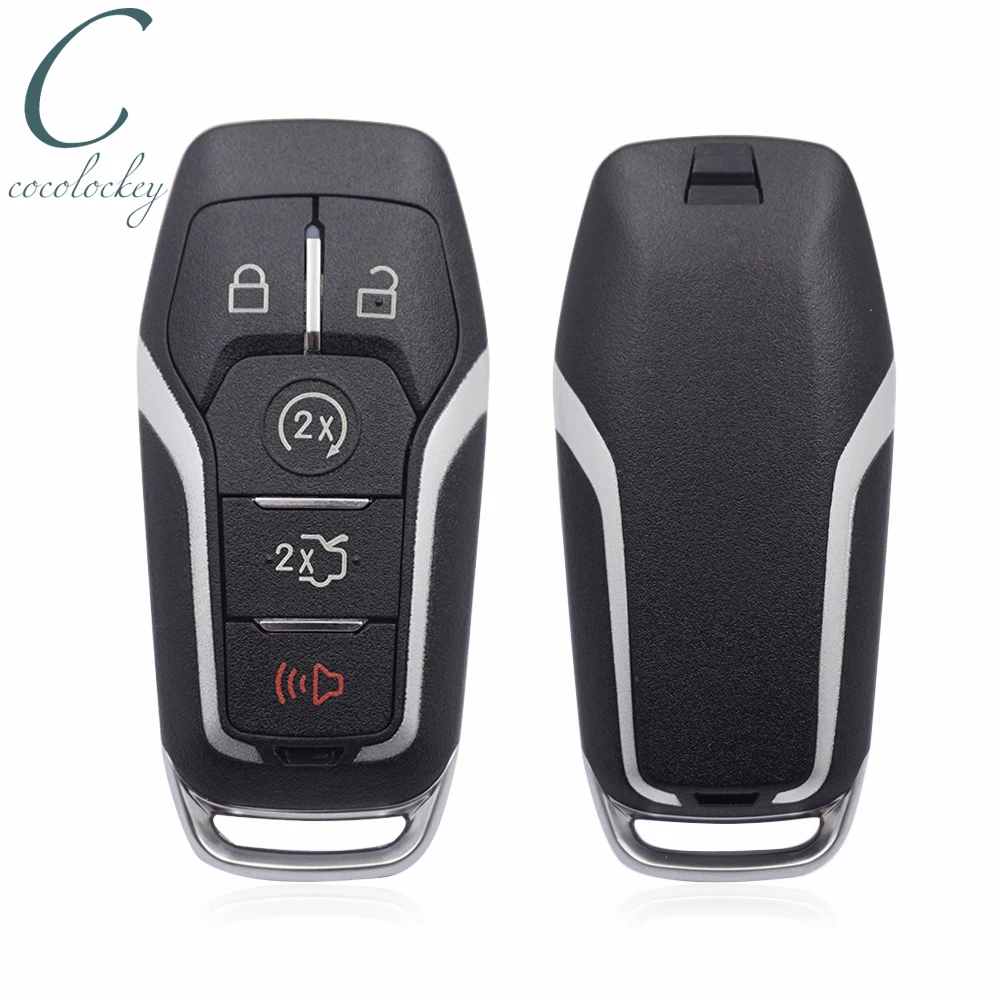 Cocolockey запасной Автомобильный ключ оболочка для Ford Explorer Edge 5 кнопок умный без