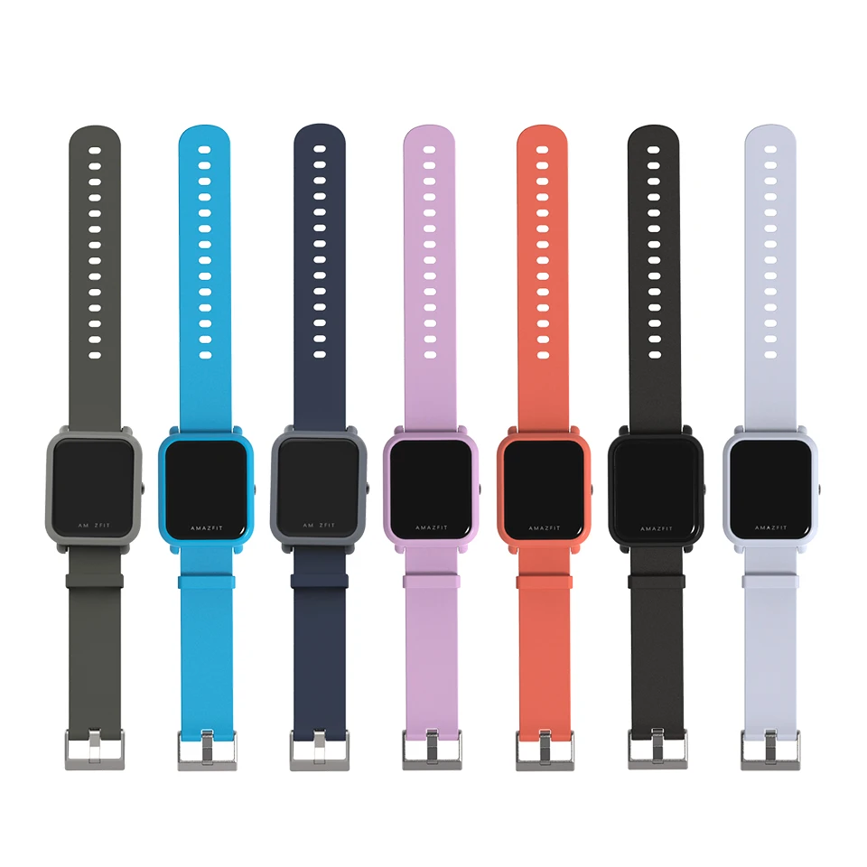 Силиконовый ремешок Mijobs 20 мм для Xiaomi Huami Amazfit GTR Bip BIT PACE Lite gts | Электроника