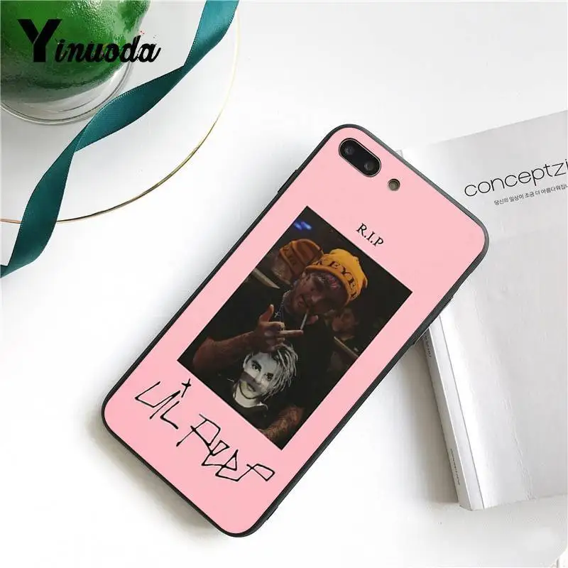 Yinuoda Lil Peep Lil Bo Peep Мягкий силиконовый чехол для телефона из ТПУ для iPhone 8 7 6 6S 6Plus X XS MAX 5 5S SE XR 10 11 11pro 11promax - Цвет: A7