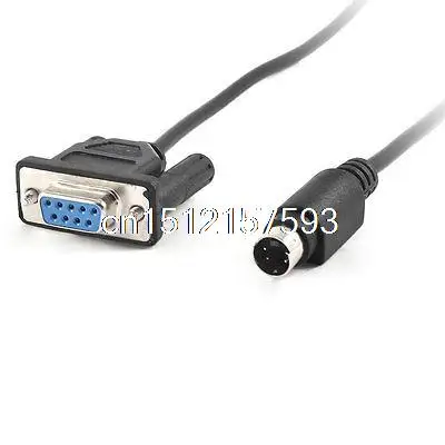 RS422 DB9P к 4P Mini Din соединительный ПЛК кабель для Fatek FBS/EasyView MT6000|cable for|cable fcable connector |