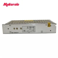 single output switching power supply 100w 24 v 4 5 a ac to dc converter ce approved over load protection high quality