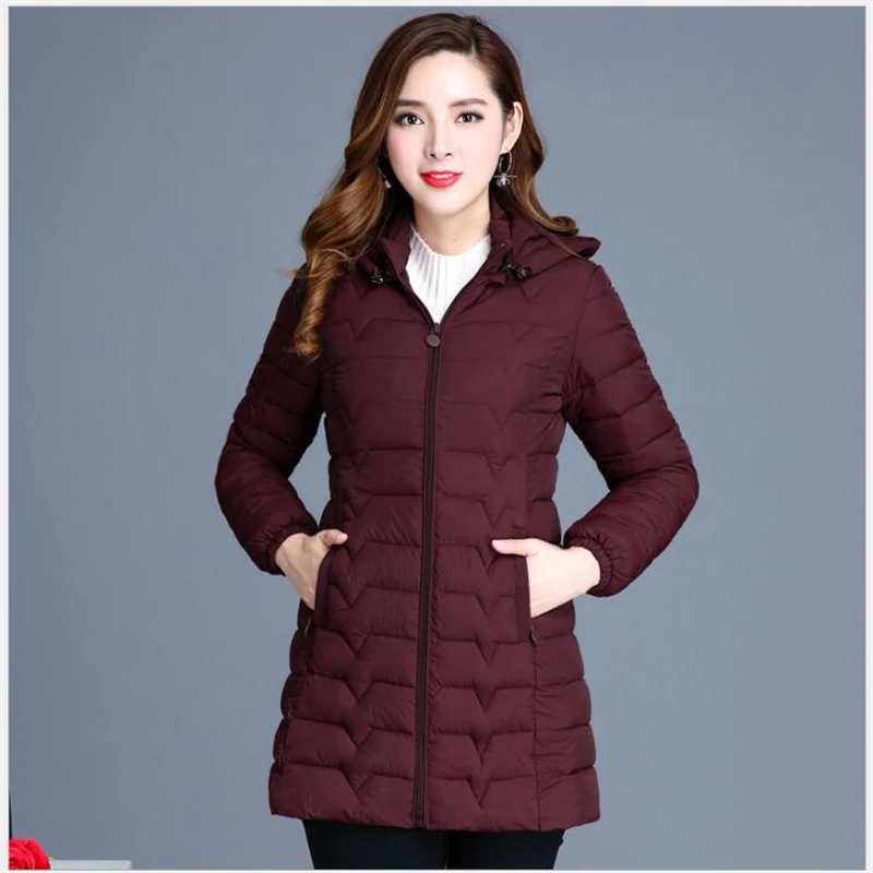

Winter Coats women New Fashion Slim Large size Hooded Outwear Students Women parka Warm Cotton Jacket casacos de inverno G120