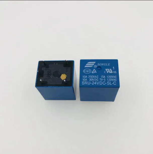 

Горячая новинка 24V Реле SRU-24VDC-SL-C SRU24VDCSLC 24VDC DC24V 24V 10A 250VAC 5PIN