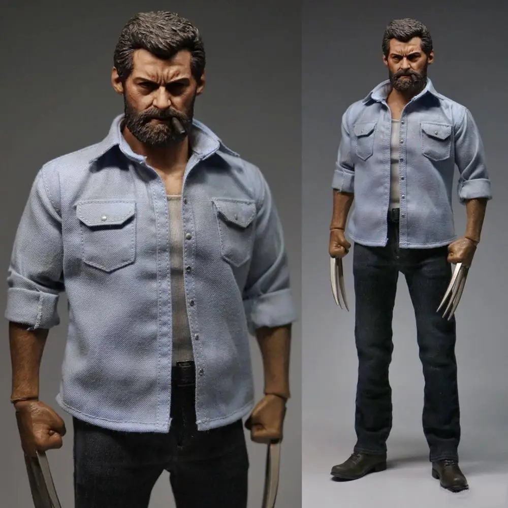 Estartek ELEVEN 1/6 X-MEN Росомаха Хью Джекман для поклонников коллекции и праздничный подарок - Цвет: full set