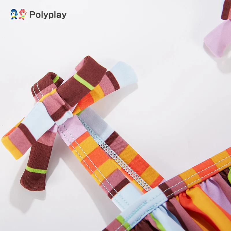 Купальник для девочек детский однотонный купальник лето 2019 | Мать и ребенок