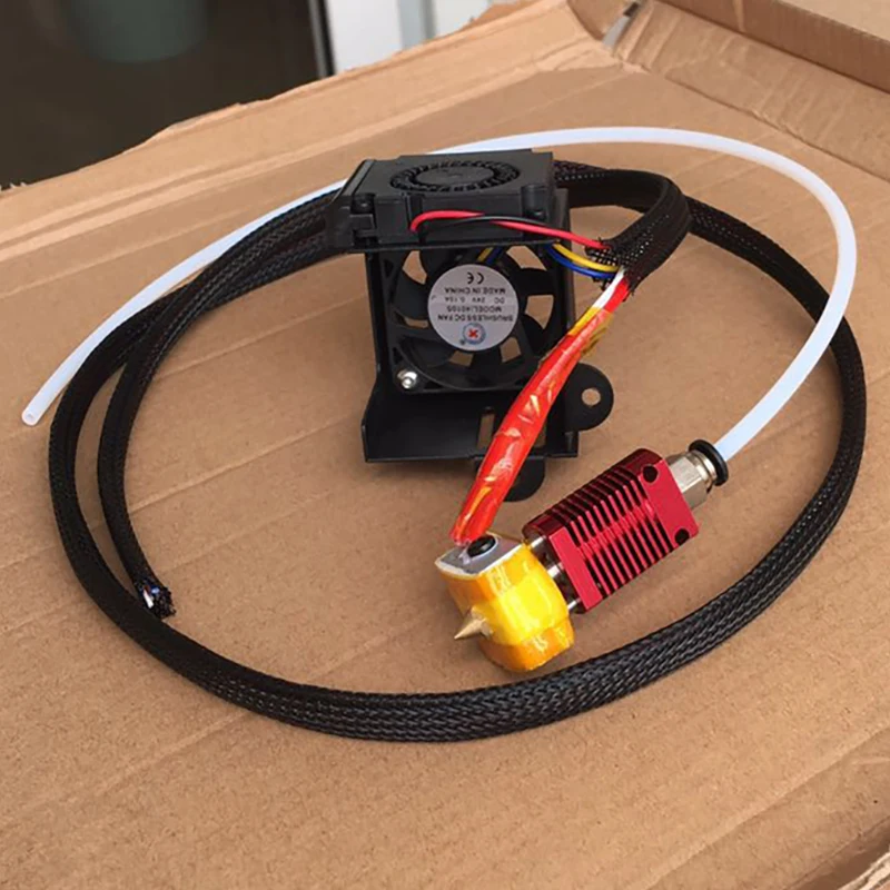 MK10 Полный металлический экструдер Набор для Hotend CR10S 3D принтер Горячий Конец