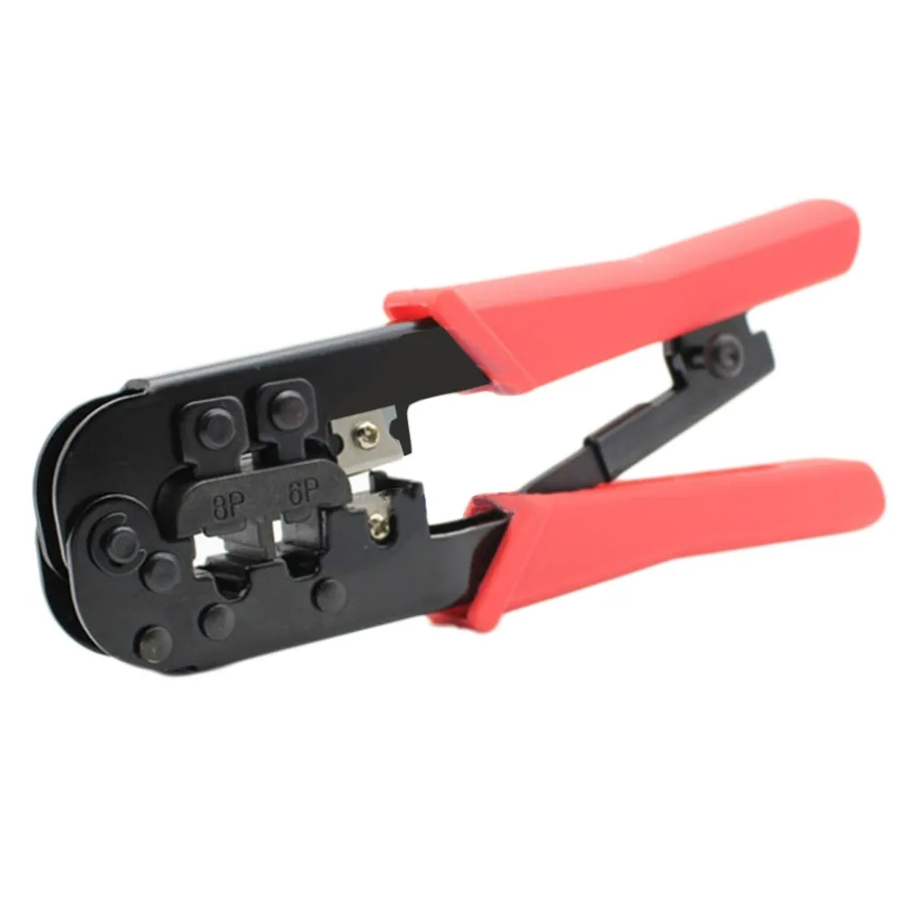 

8P+6P Internet Phone Crimping Pliers 6P+4P Wire Crimper Crystal Head Cable Alicate Press Plier Ethernet Cutter