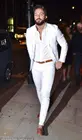 Новейший дизайн пальто и брюк Белые Повседневные свадебные костюмы для мужчин стиль Terno для жениха приталенный Блейзер 2 шт. смокинг парфюм для мужчин