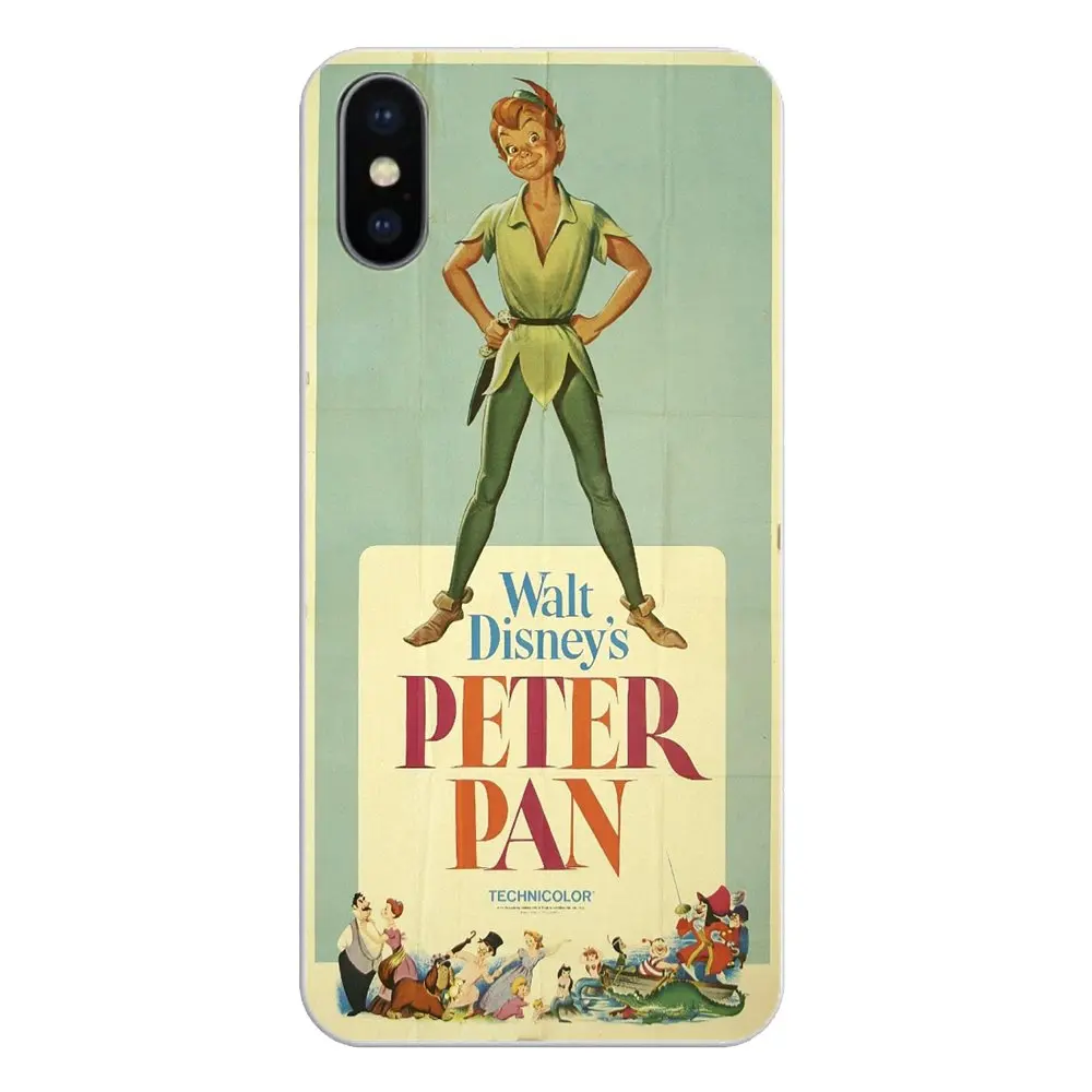 Возьмите меня в neverland Питер Пэн фильм fanart плакат силиконовый чехол для Xiaomi Redmi 4X S2