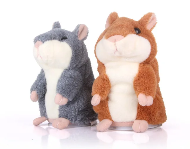 15cm original talking hamster plush toys Speak Talking Sound Record Hamster Toy Stuffed Animal kids gifts |