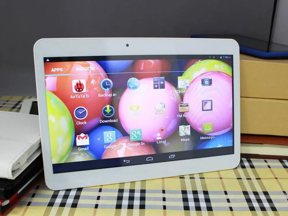 Новый 10 1-дюймовый MTK6572 двухъядерный 1 2 ГГц Android 4 WCDMA 3G Телефонный звонок