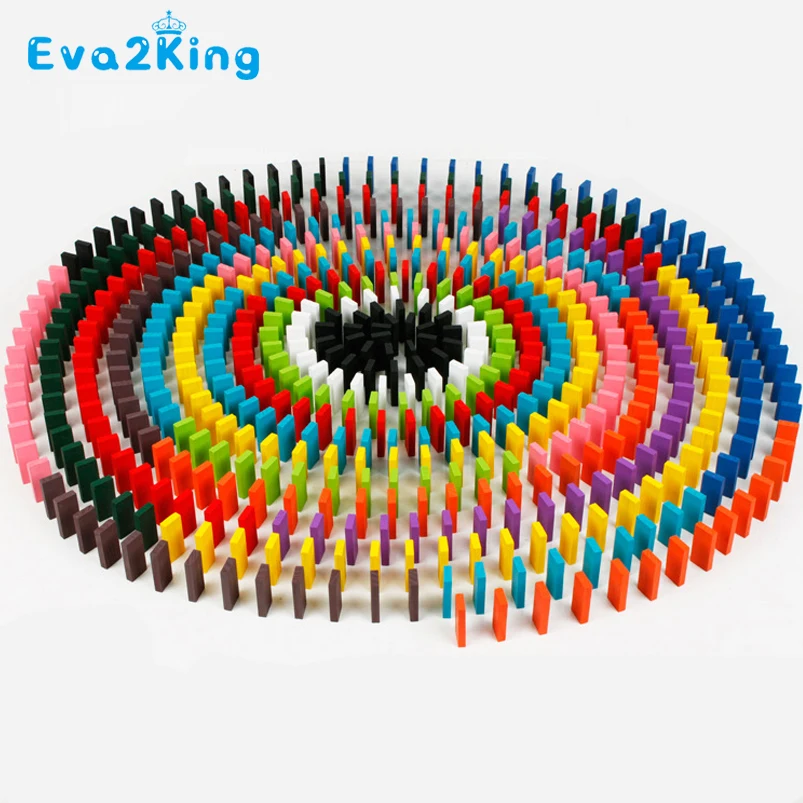 Деревянные цветные блоки Eva2king 120/240 шт. обучающие игрушки для детей | Игрушки и
