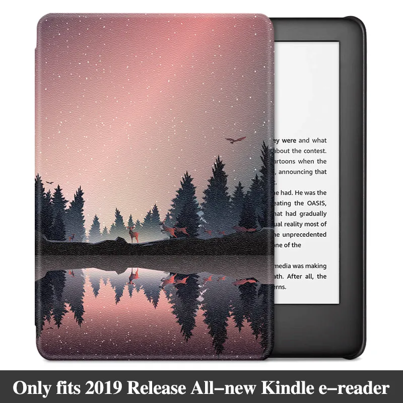 Nightfall AROITA легкий Чехол для всех-new Kindle 10th Generation eReader(модель J9G29R)-модный защитный чехол с функцией автоматического сна/пробуждения - Цвет: Nightfall