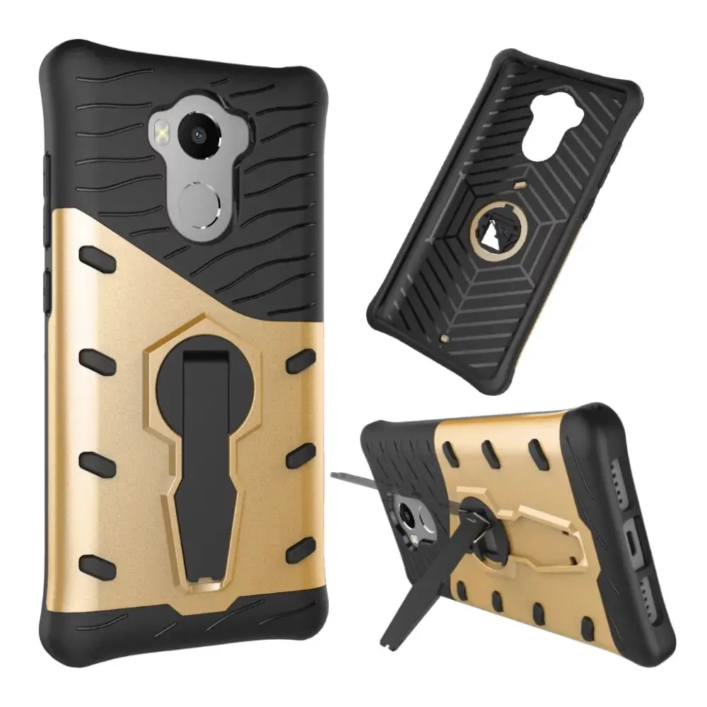 ARMOR Case для Xiaomi Redmi 4x4 4A 4Pro Note3 Note4X 3 S Гибридный задняя крышка Mi6 Mi5S 5 6splus подставка