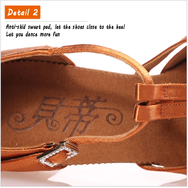 Обувь BD Натуральная женская обувь для латинских танцев Мягкая подошва