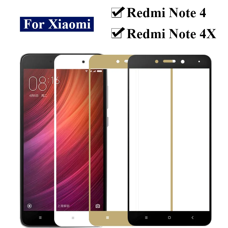 Защитная пленка для экрана redmi note 4 4x xiaomi ksiomi x4 x redme note4 note4x glas | Мобильные телефоны и