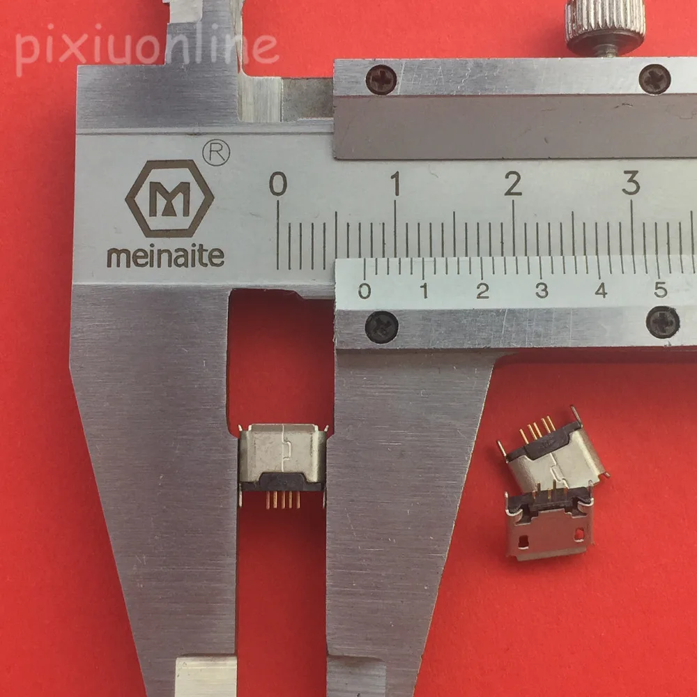 Гнездовой разъем Micro USB 5pin G24Y с прямым подключением для зарядки мобильных