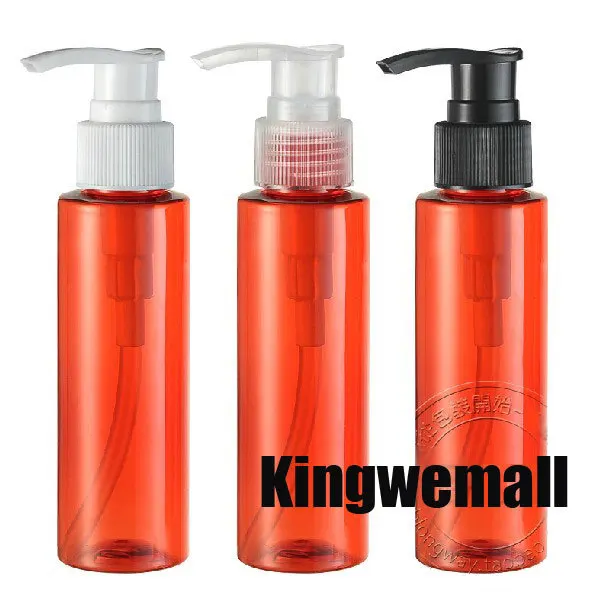 

100ml Empty plastic Split charging bottle.Lotion Pump.Shampoo Shower cream Bath liquid wash Lotion Latex .300pcs/lot